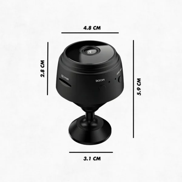 Mini Câmera Espiã A9 Wifi com Sensor e Visão Noturna - Image 7