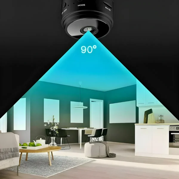 Mini Câmera Espiã A9 Wifi com Sensor e Visão Noturna - Image 5