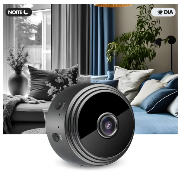 Mini Câmera Espiã A9 Wifi com Sensor e Visão Noturna - Image 4