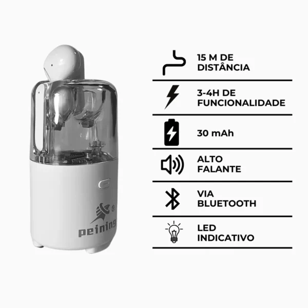 Fone de Ouvido e Caixa de Som Alto Falante Bluetooth - Image 9