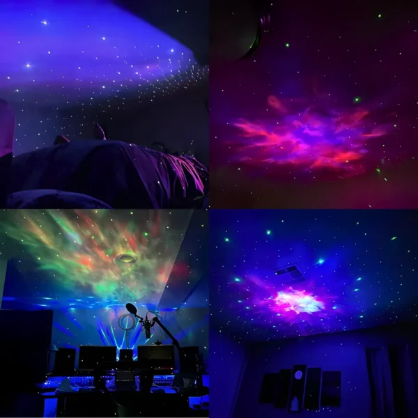 Astronauta Led Projetor Nebulosa Galáxia Estrelada - Image 5