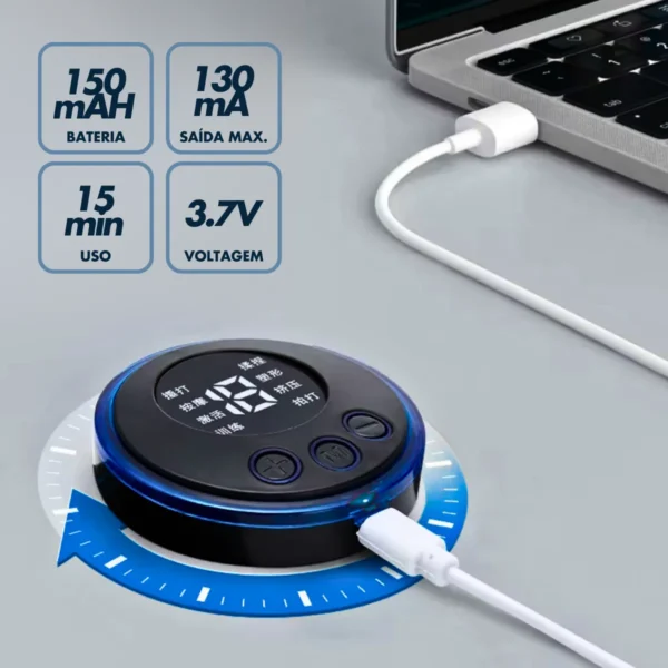 Massageador Para Pés Pernas Ems Magnético Relaxante - Image 6