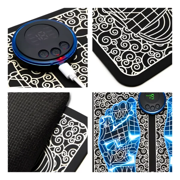 Massageador Para Pés Pernas Ems Magnético Relaxante - Image 7