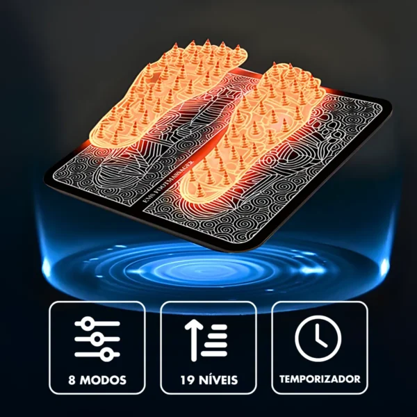 Massageador Para Pés Pernas Ems Magnético Relaxante - Image 5