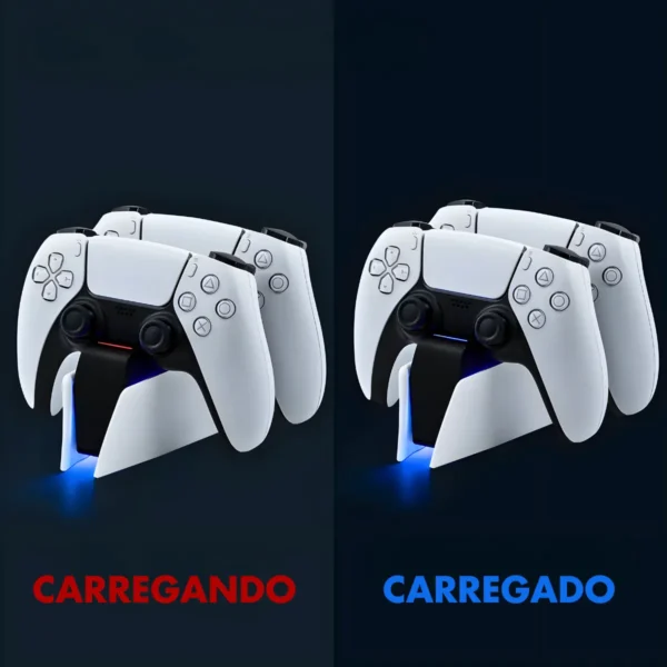 Base de Carregamento para 2 Controles de Game PS5 - Image 5
