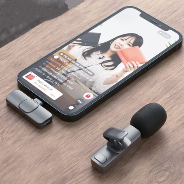 Microfone Lapela Wireless Sem Fio Para iPhone - Image 7