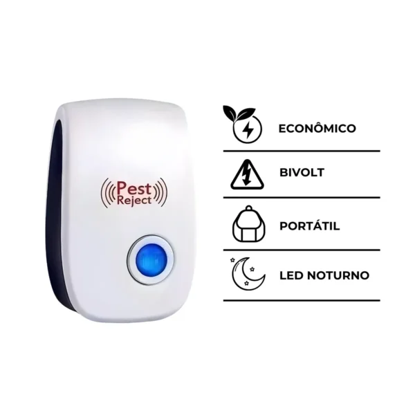 Repelente Eletrônico Bivolt Controle De Pragas - Image 8